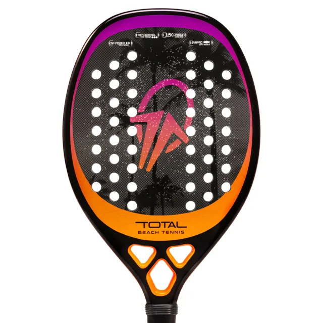 Raquete Total Beach Tennis Pro Sunset 12K