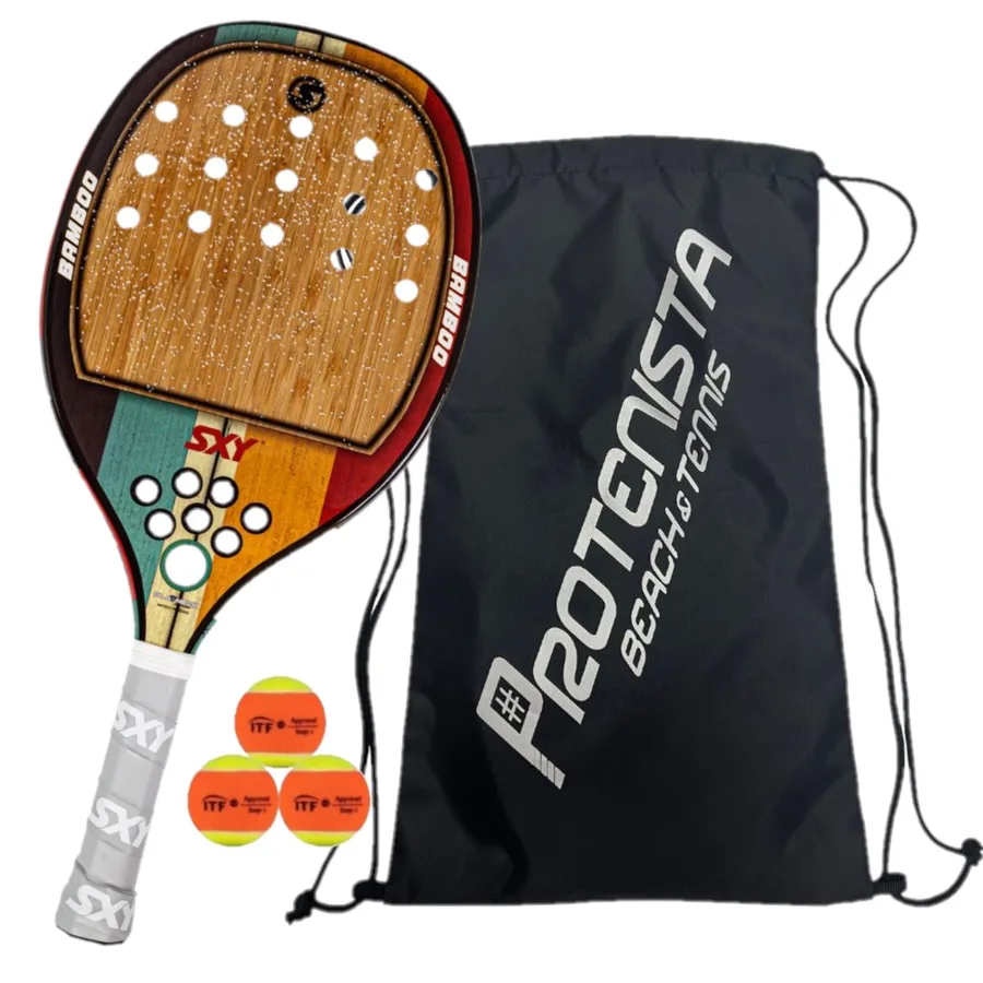 Raquete Sexy Brand Bamboo Marrom