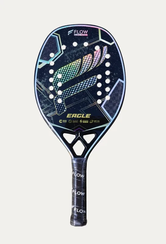 Raquete Flow Beach Tennis Eagle 12K