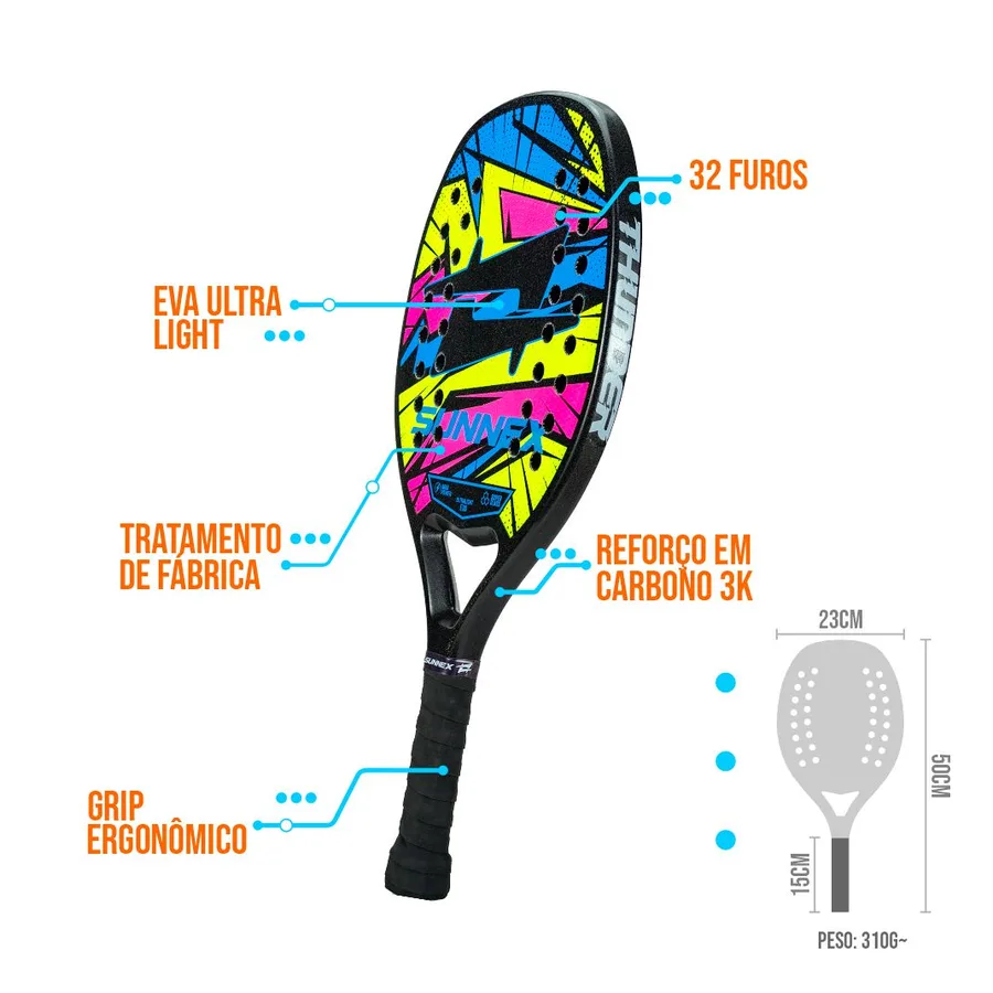 Raquete Sunnex Thunder
