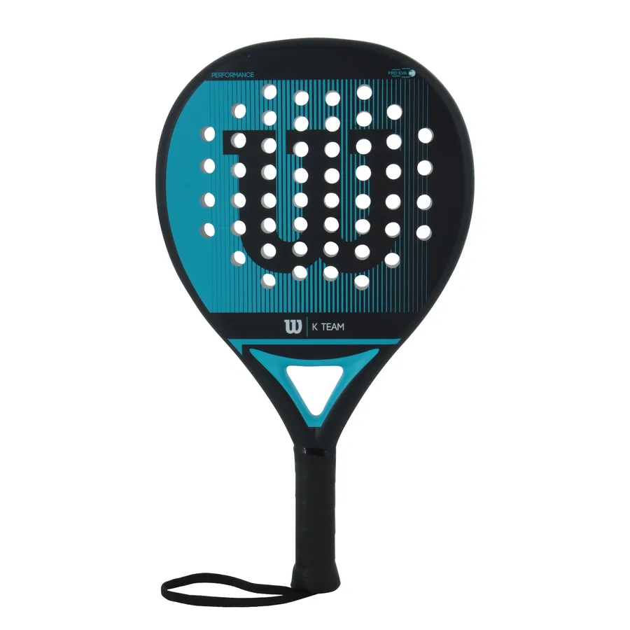 Raquete Wilson K Team Preto e Azul