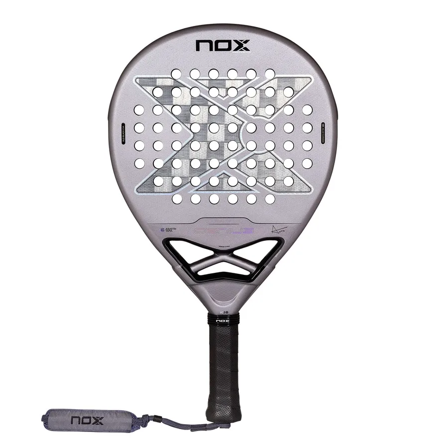 Raquete Nox Genius 18K Alum by Agustín Tapia