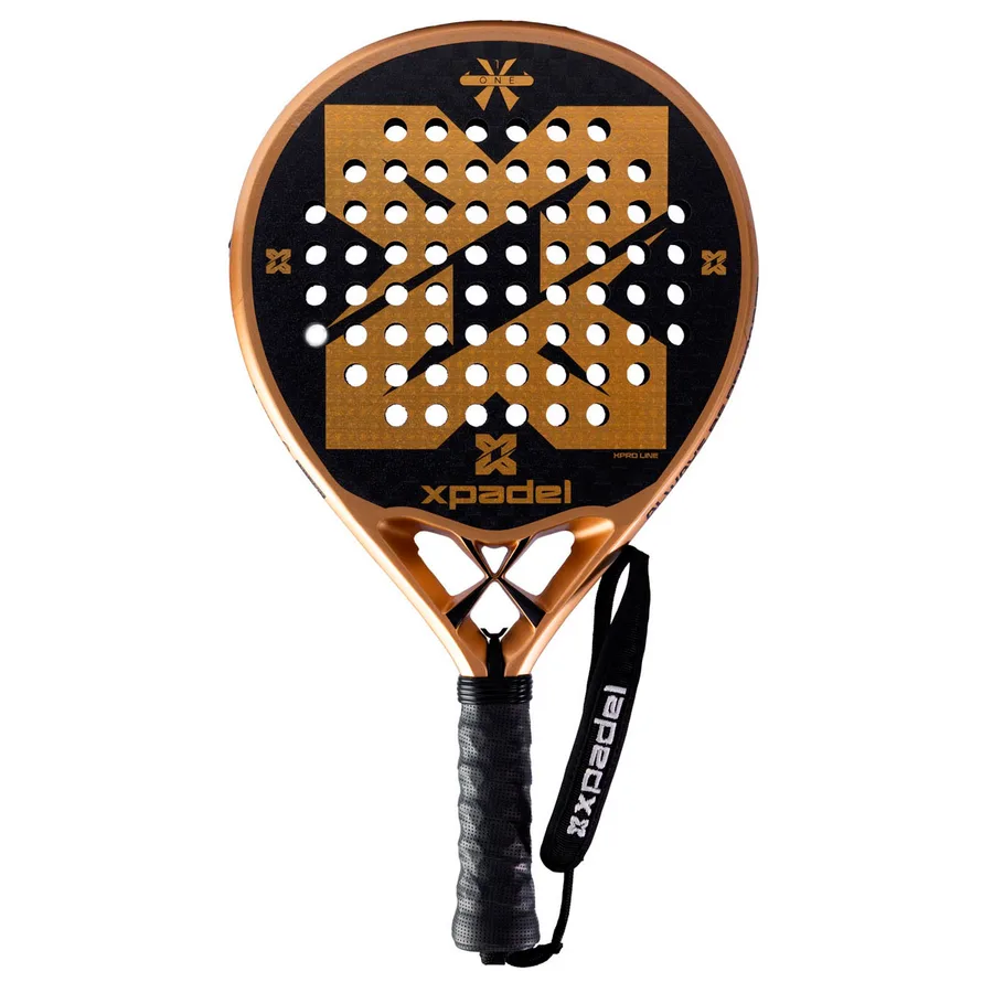 Raquete Xmasters Xpadel Dark and Gold X One