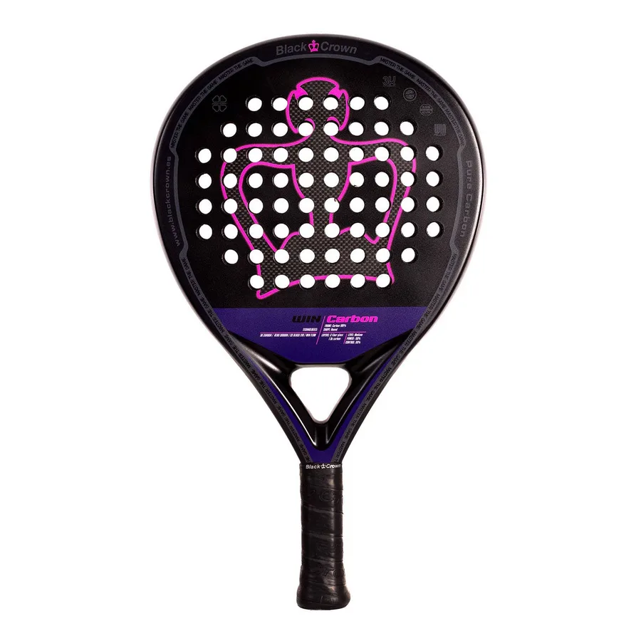Raquete Black Crown Win Carbon