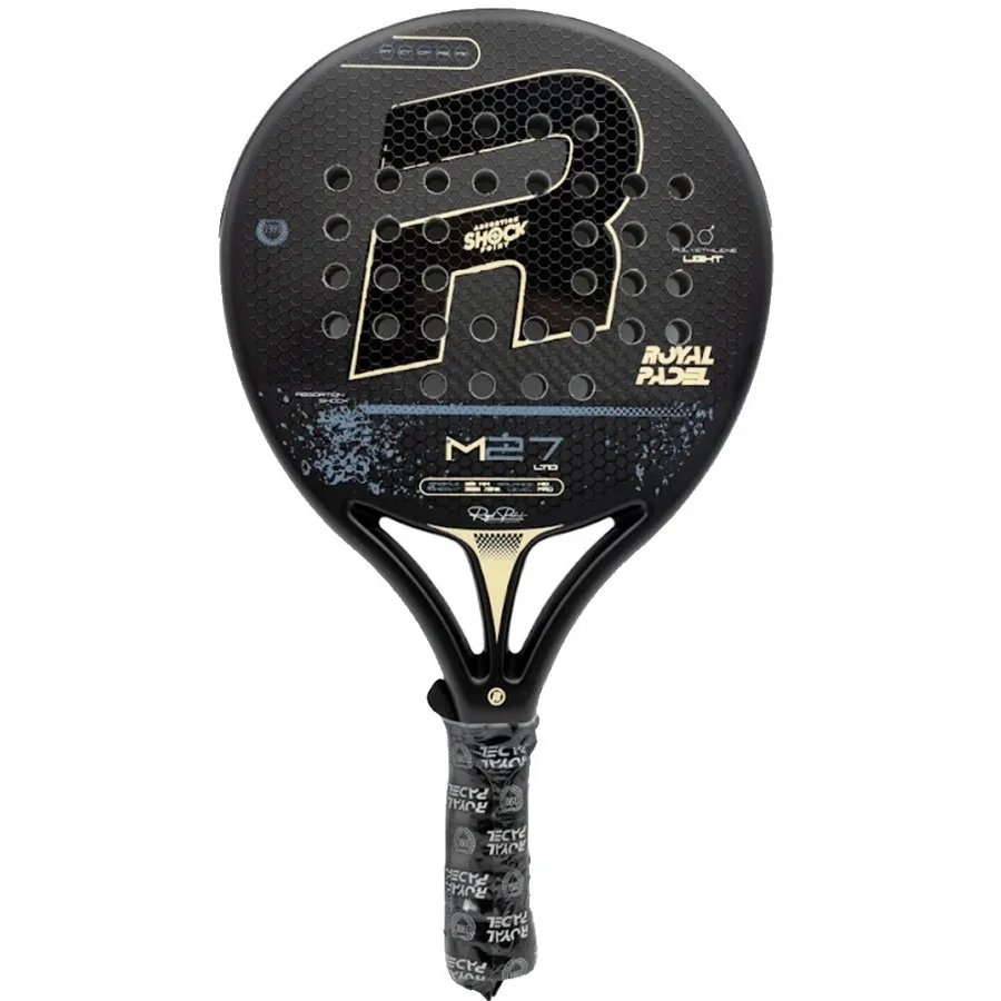 Raquete Royal Padel M27 Light LTD amarilla