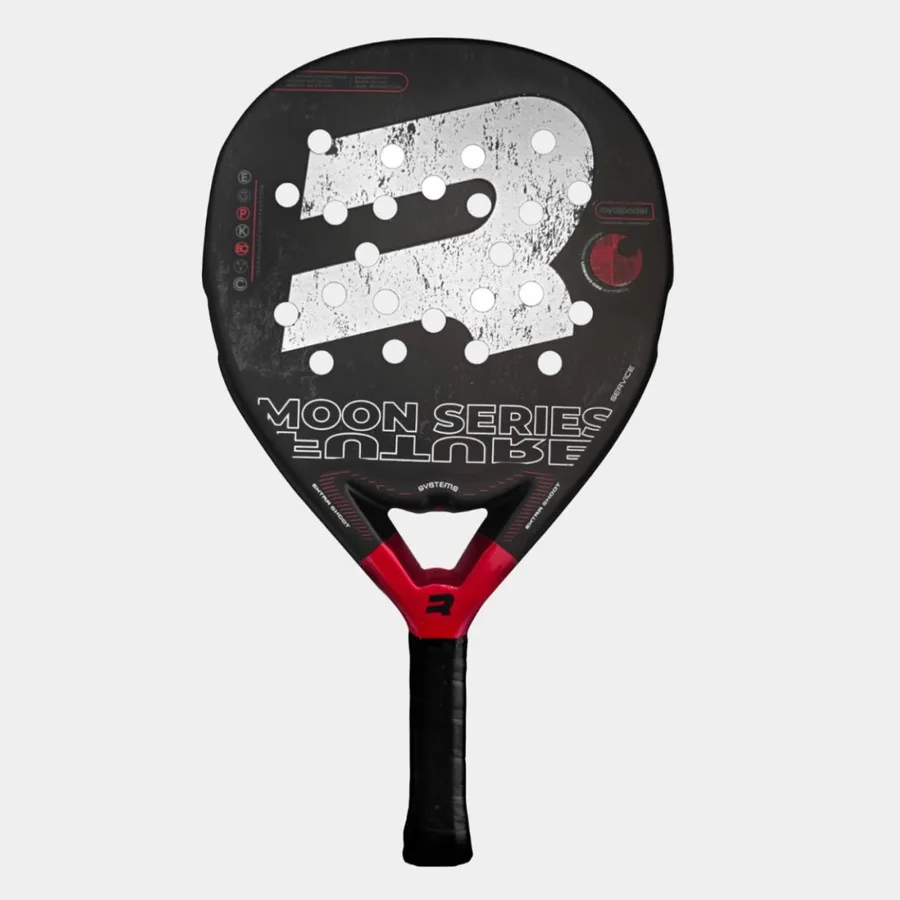 Raquete Royal Padel Future Moon Series Fibra Vermelha