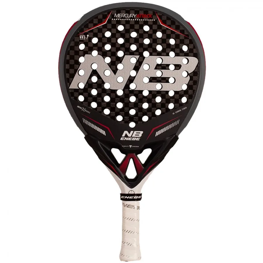 Raquete Enebe Mercury Attack 12k gris