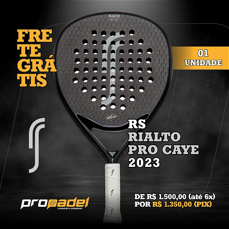 Raquete Robin Söderling RS Rialto PRO Caye