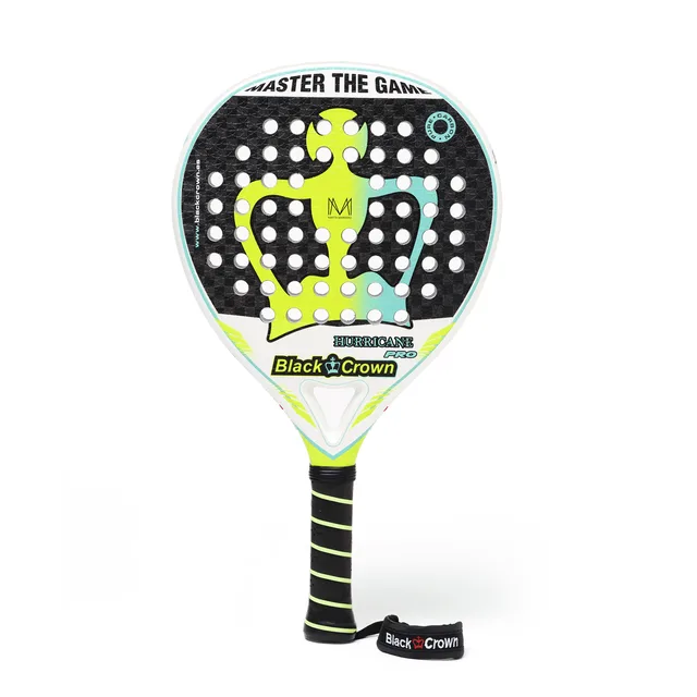 Raquete Black Crown Hurricane Pro 12K