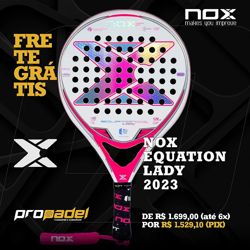 Raquete Nox Equation Lady WPT Series