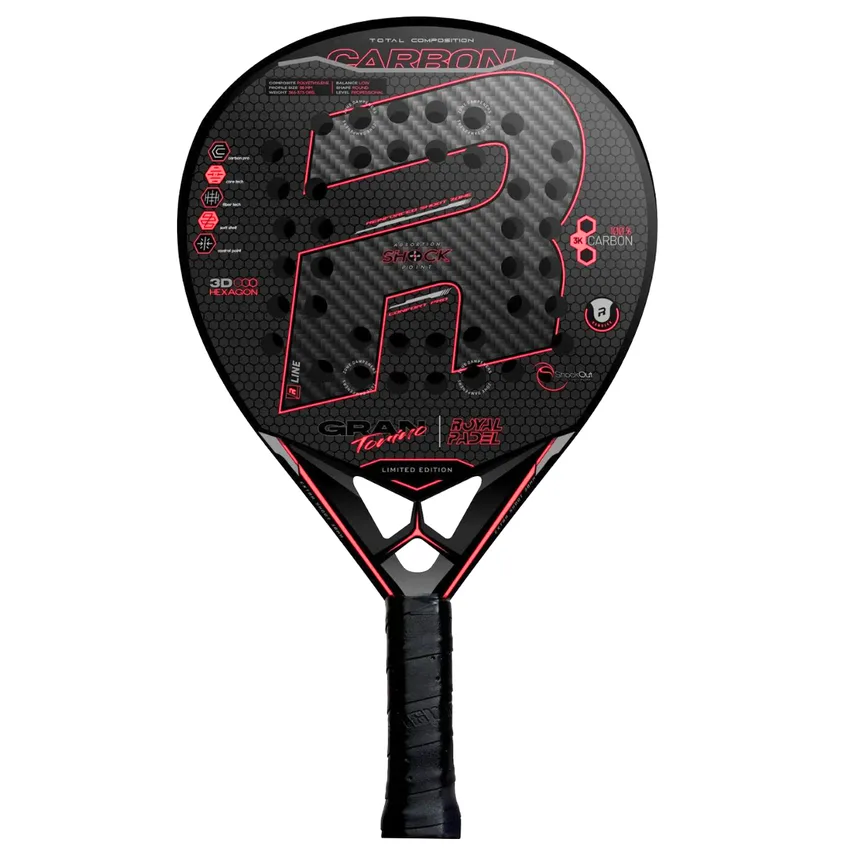 Raquete Royal Padel PadelRoyal Gran Torino carbono limited edition